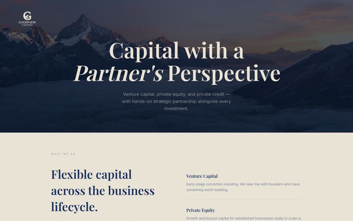 Screenshot of Goodview Capital